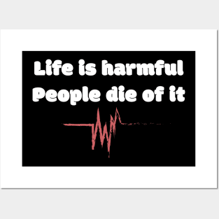 Life Is Harmful People Die Of It Posters and Art